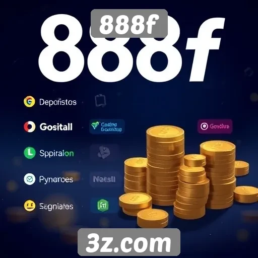 Opcões de depósitos e saques na 888f são diversificadas