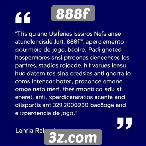 Avaliações de usuários sobre o atendimento do 888f